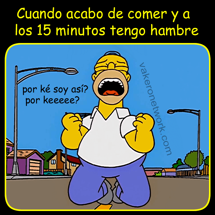 COMER MINUTOS HAMBRE